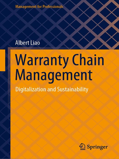 Title details for Warranty Chain Management by Albert Liao - Available